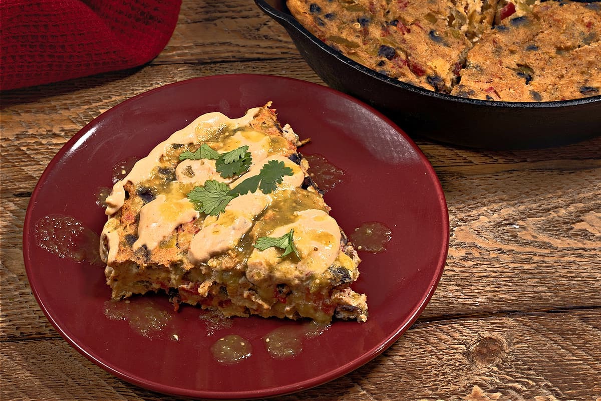 Vegan Chile Relleno Casserole Recipe