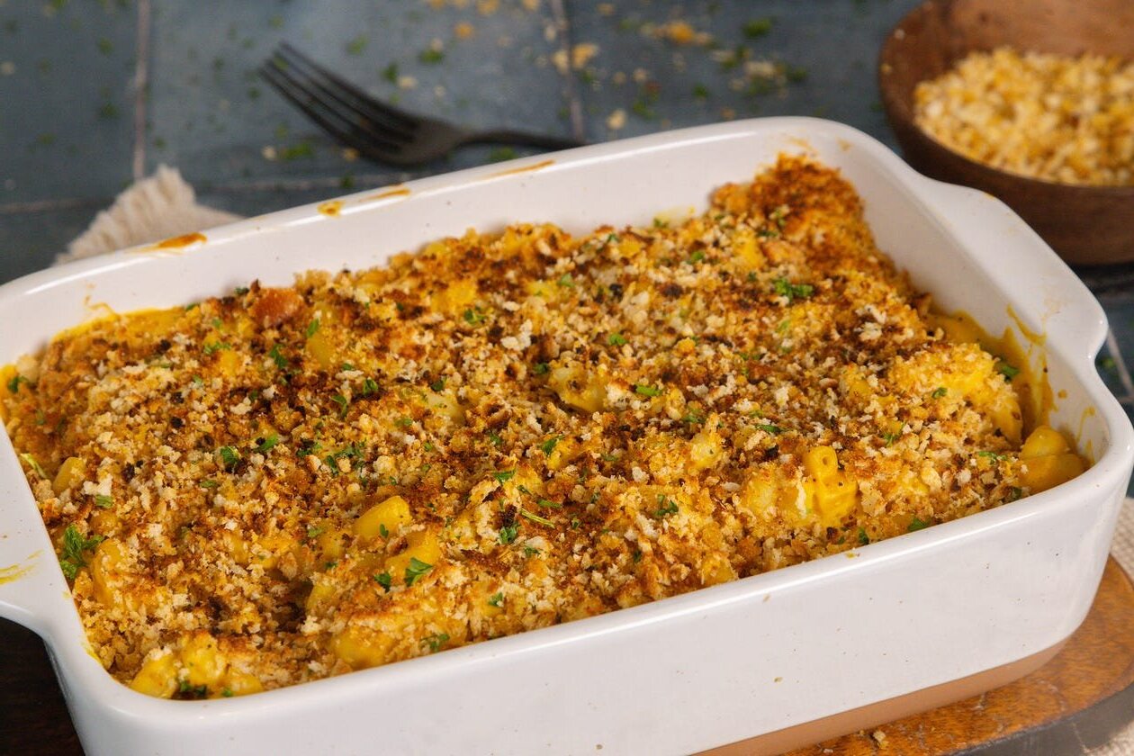 Vegan Mac and Cheese Casserole Recipe