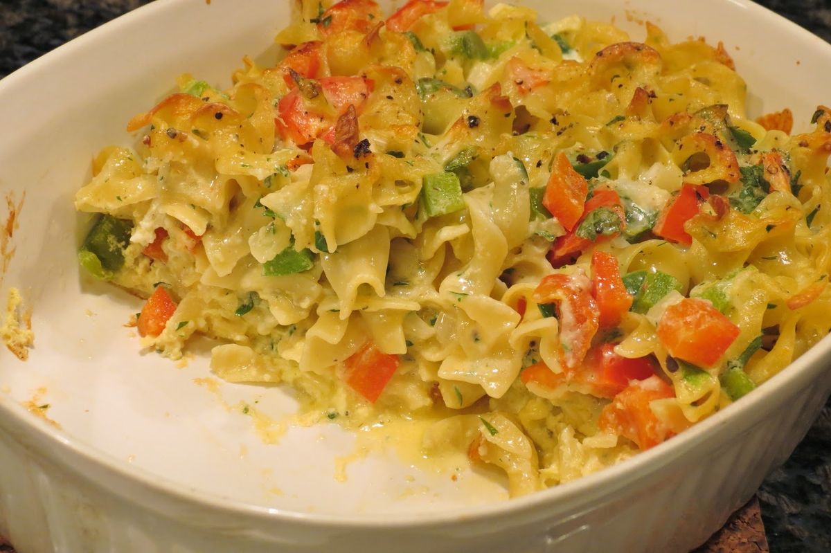 Vegetable Noodle Casserole Recipe