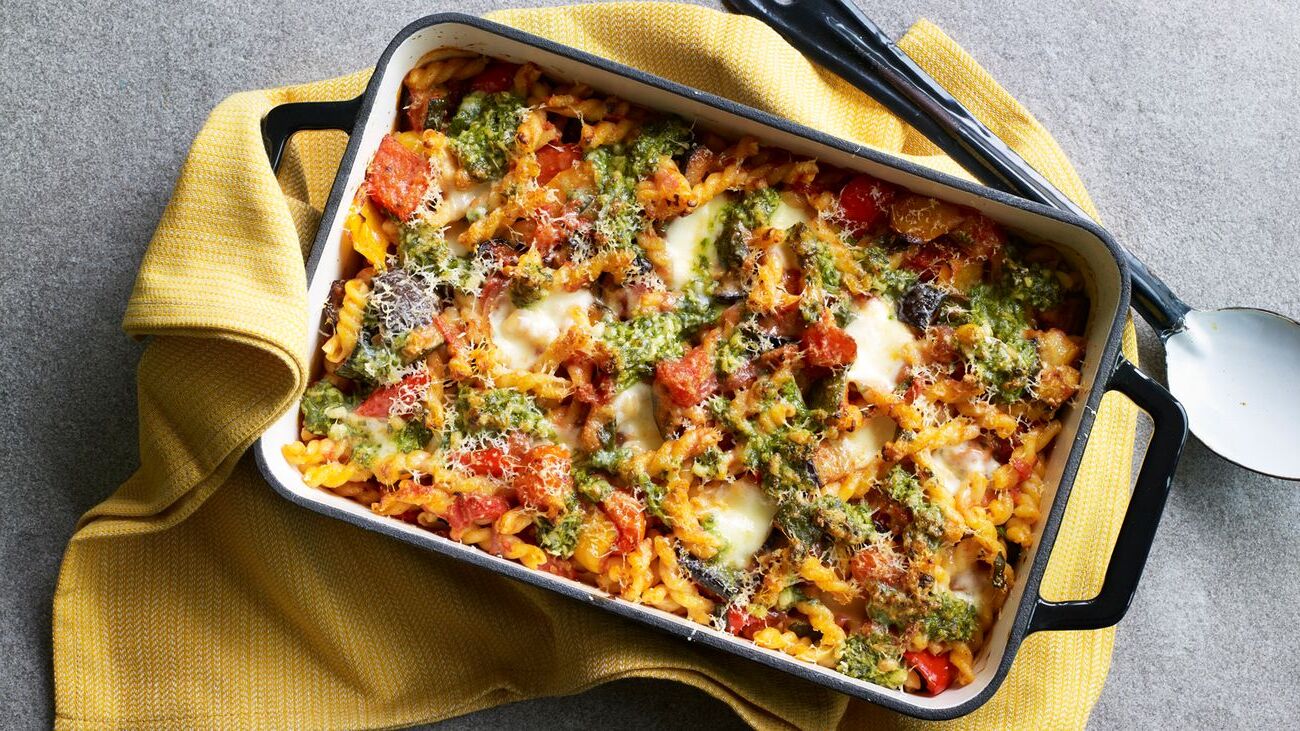 Vegetable Pasta Casserole Recipe