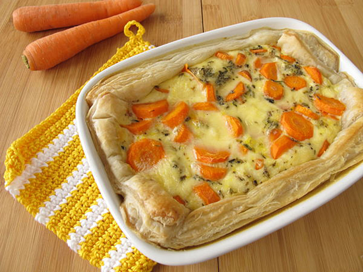 Vegetable Pot Pie Casserole Recipe