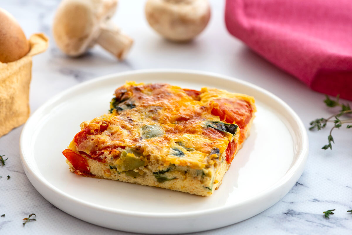 Vegetarian Egg Casserole Recipe