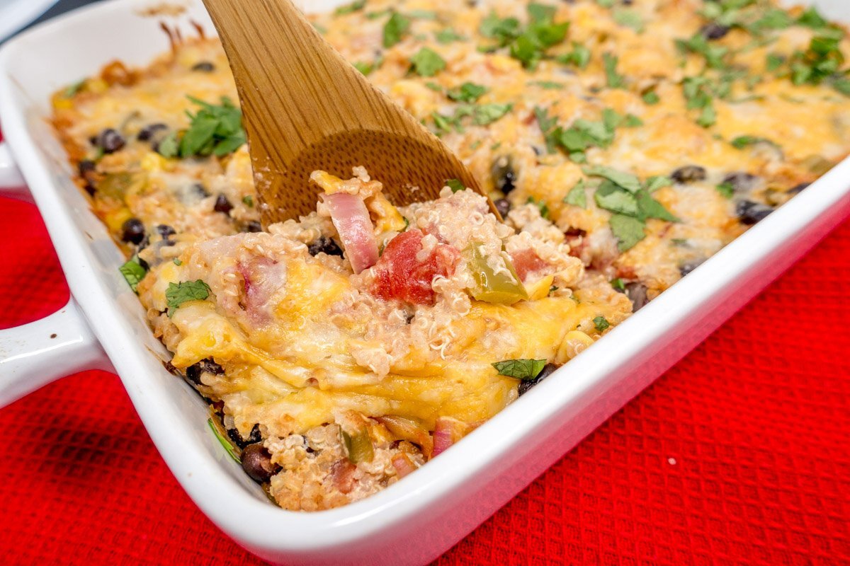 Vegetarian Mexican Casserole Recipe