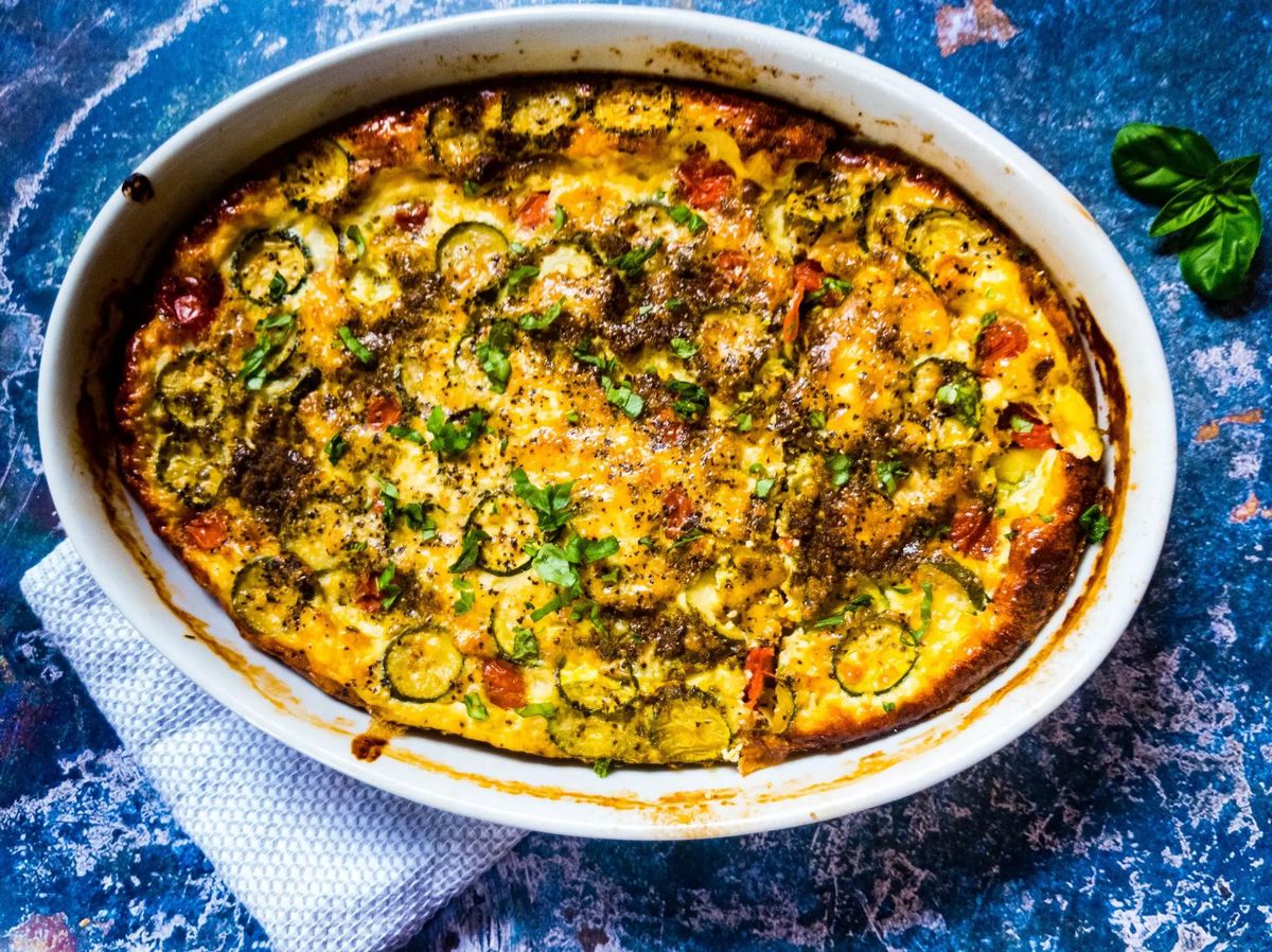 Veggie Egg Casserole Recipe