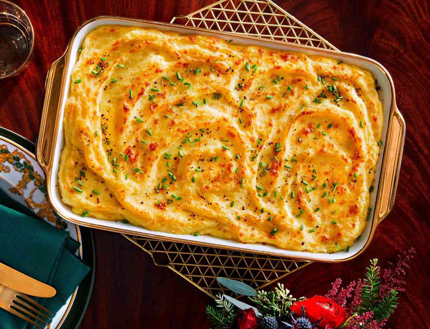 Whipped Mashed Potato Casserole Recipe