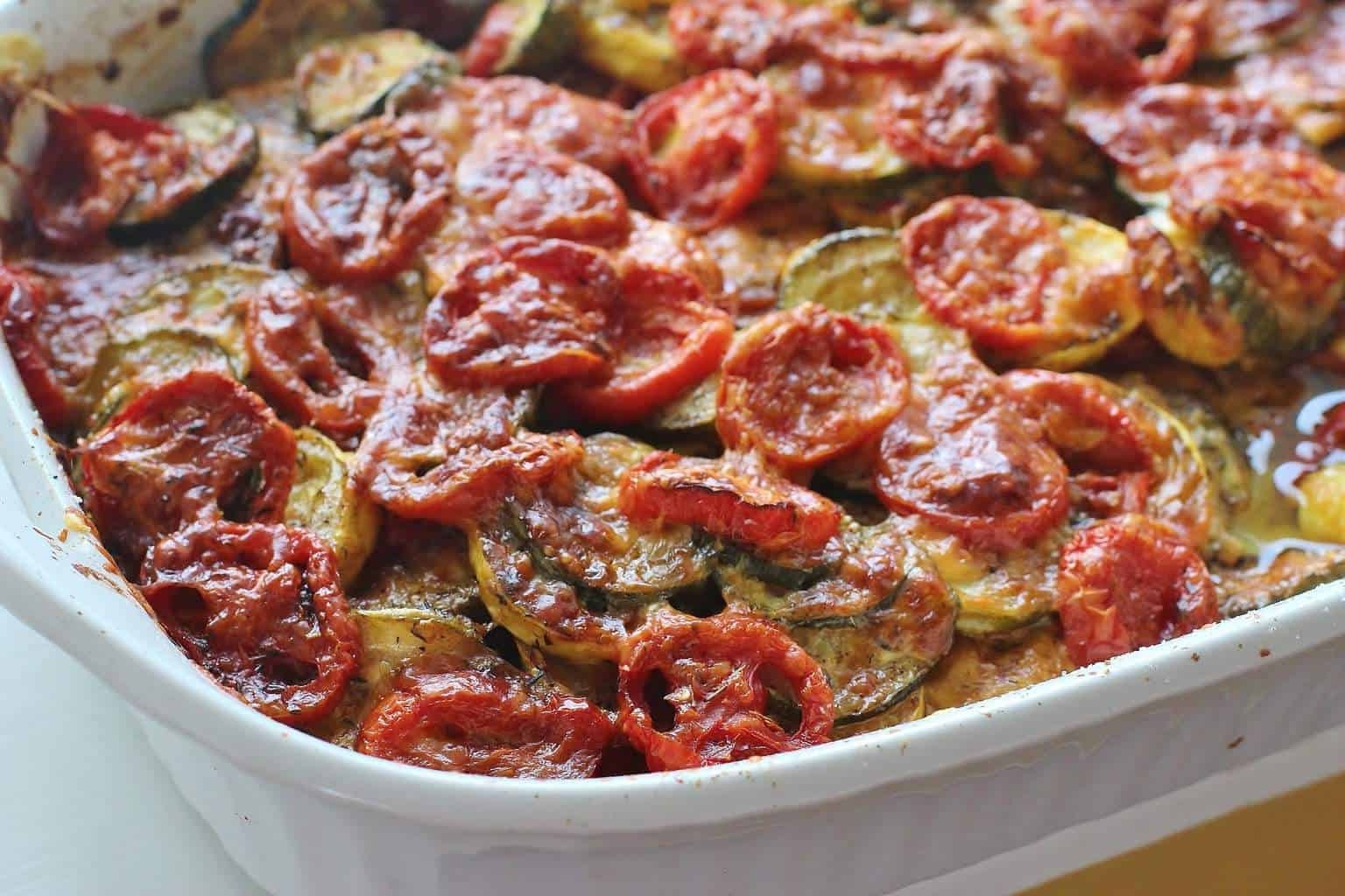 Yellow Squash and Tomato Casserole Recipe