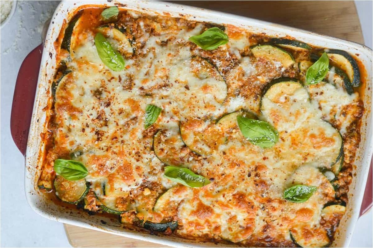 Zucchini Casserole Recipe with Ground Beef and Rice Recipe