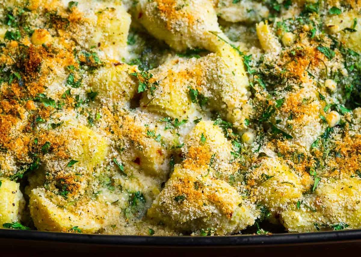 Artichoke Hearts Casserole Recipe