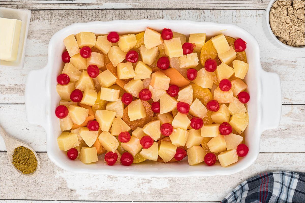 Baked Fruit Casserole Recipe