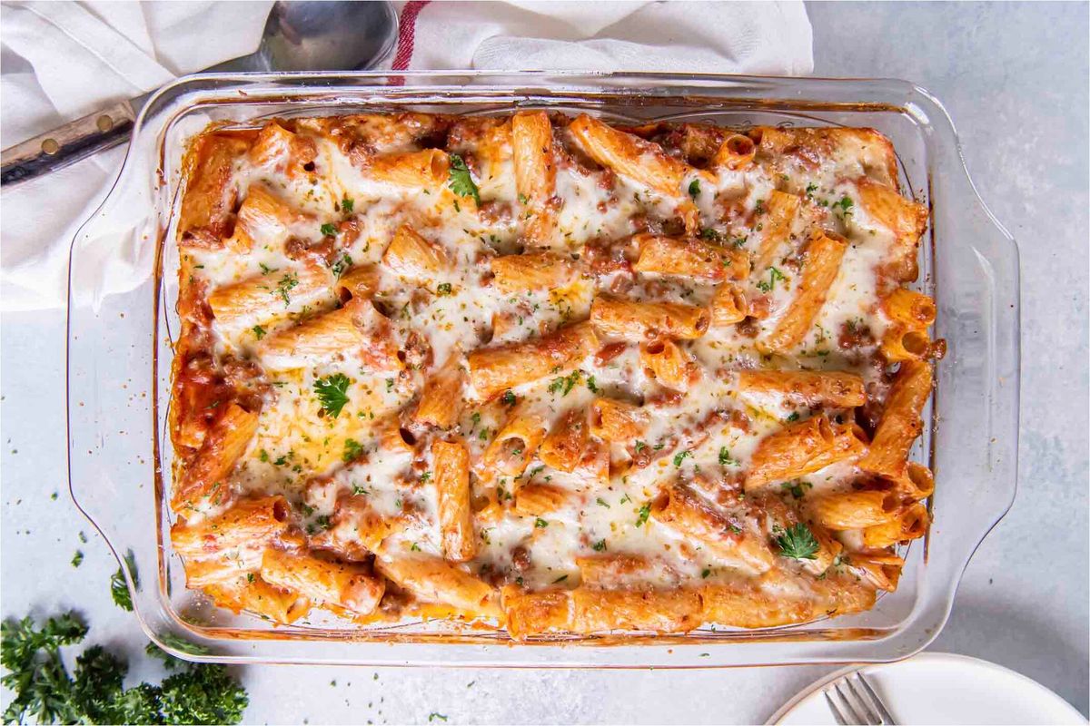 Baked Rigatoni Casserole Recipe