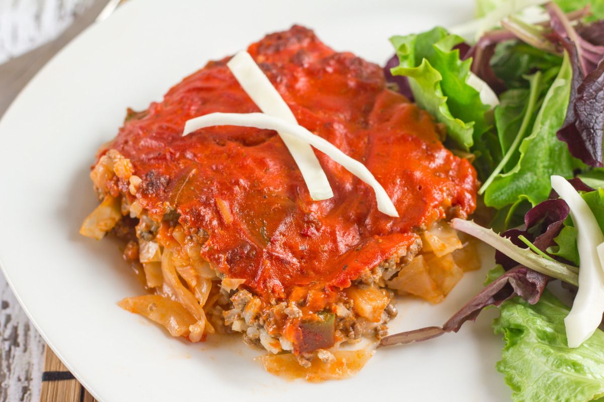 Beef and Cabbage Casserole Recipe