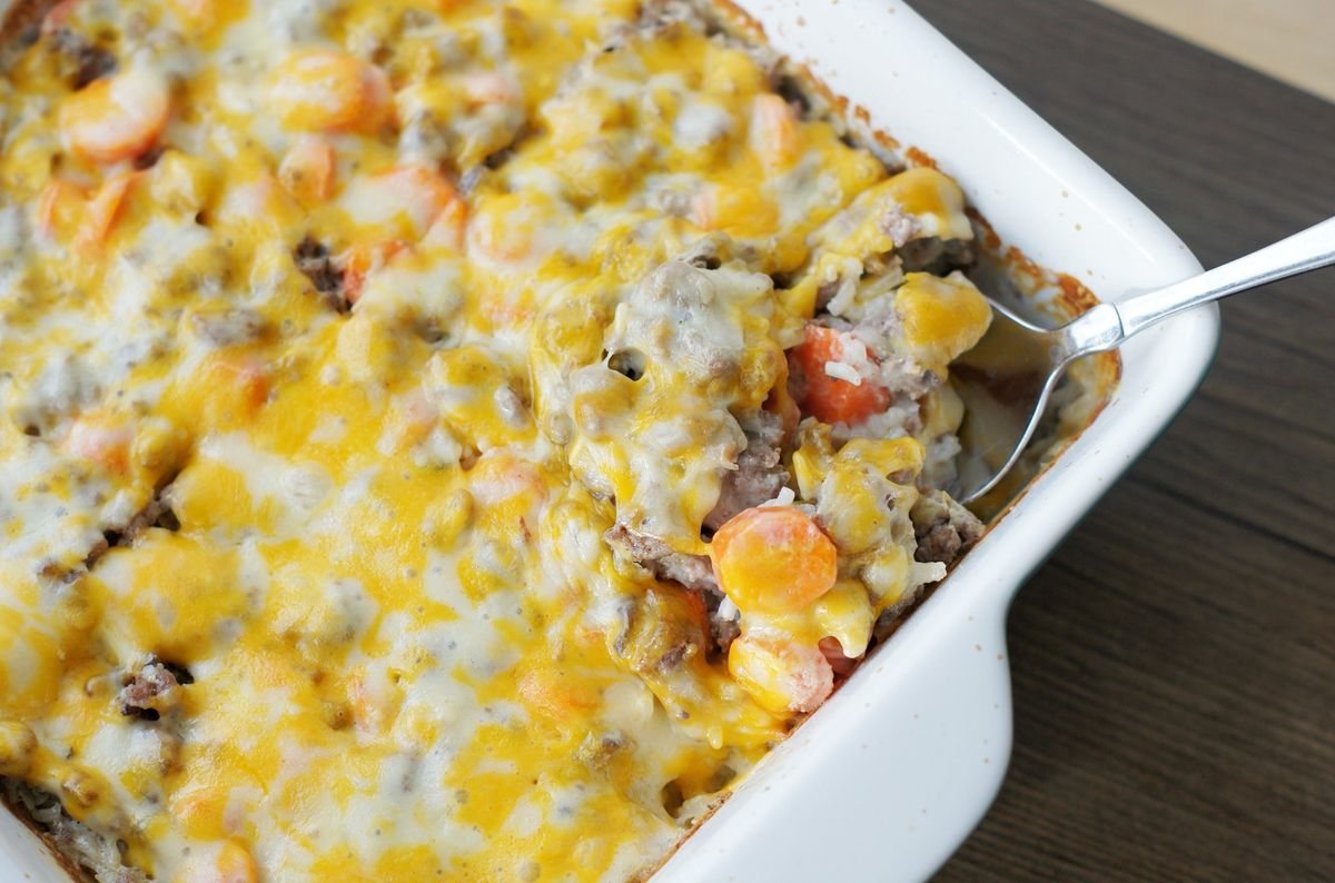 Beef and Rice Casserole Recipe