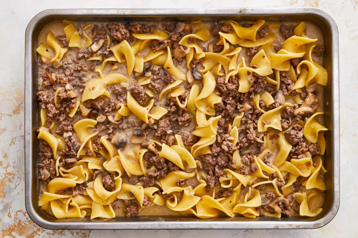 Beef Stroganoff Casserole Recipe