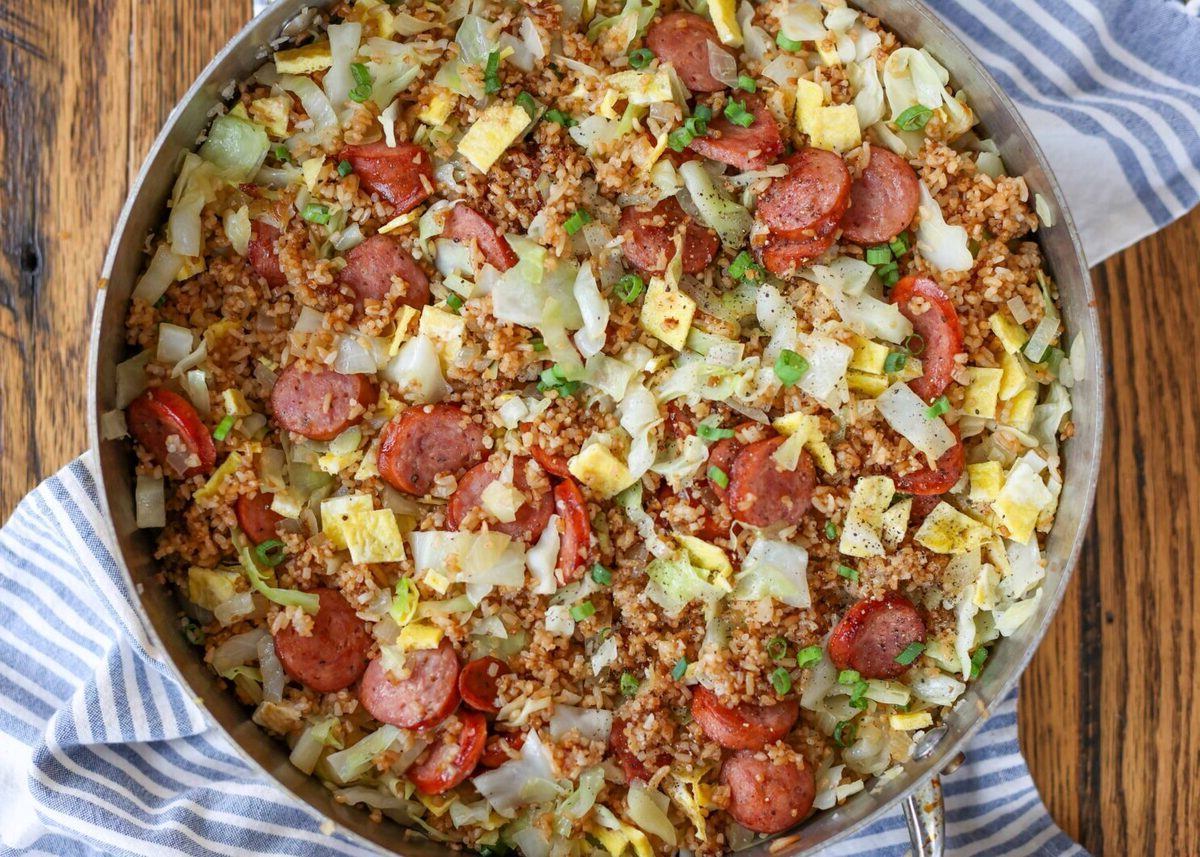 Cabbage Rice Cooker Casserole Recipe