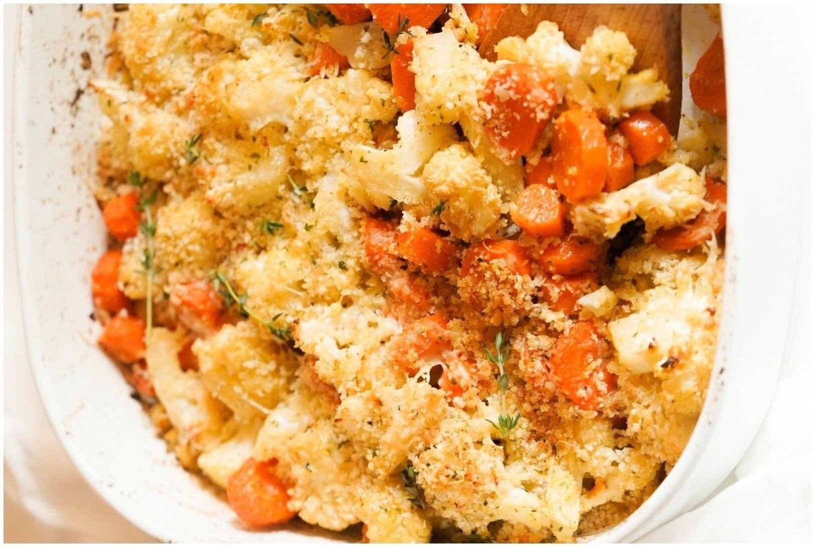 Cauliflower and Carrot Casserole Recipe