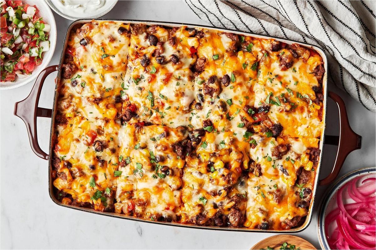 Cheese Enchilada Casserole Recipe