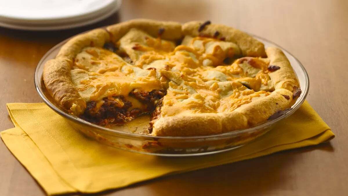 Cheeseburger Crescent Roll Casserole Recipe