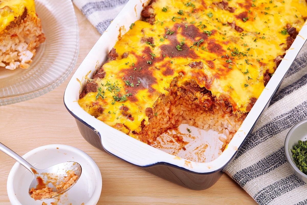 Chili Rice Casserole Recipe