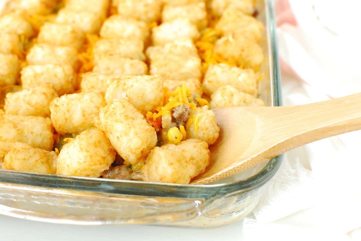 Dairy Free Tater Tot Casserole Recipe