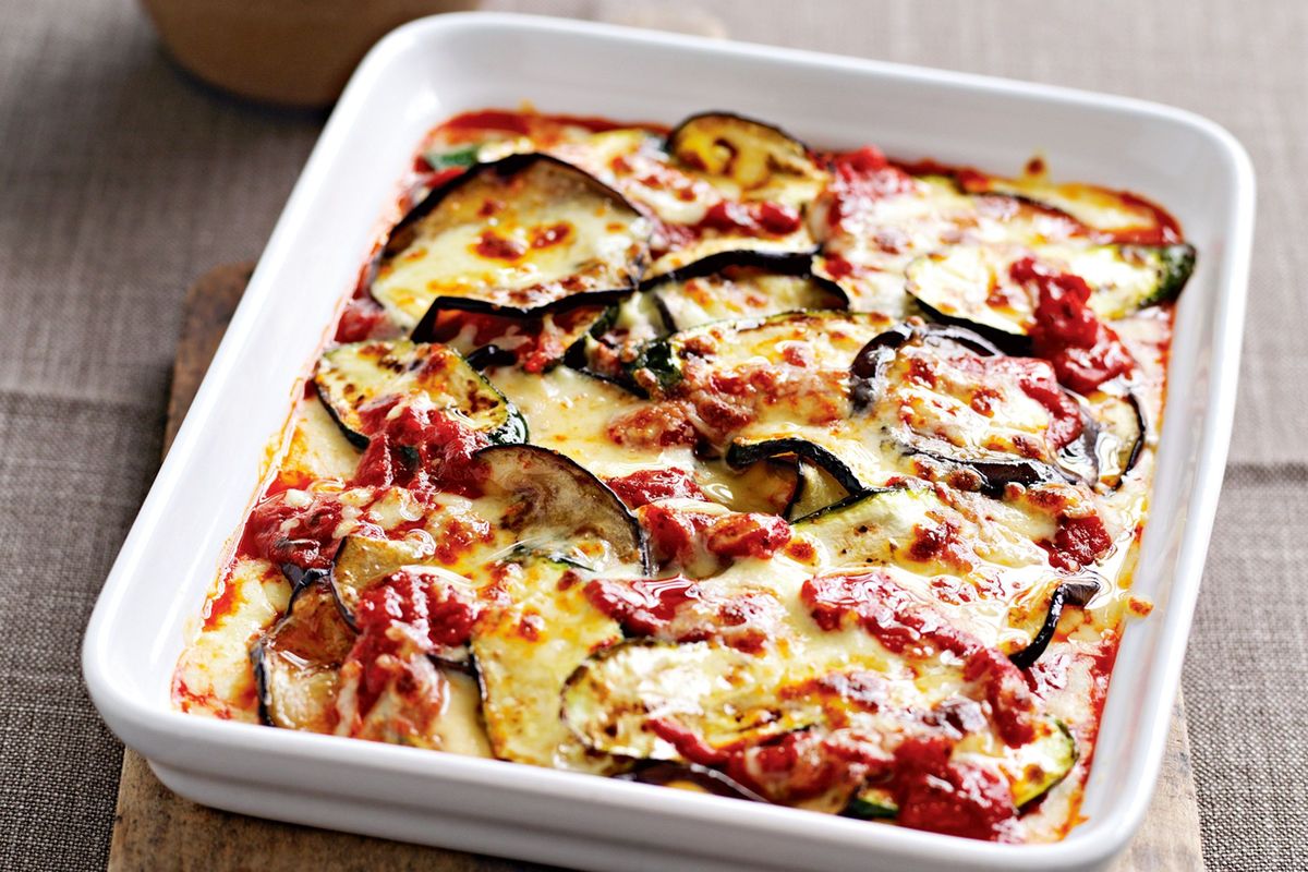 Eggplant and Zucchini Casserole Recipe