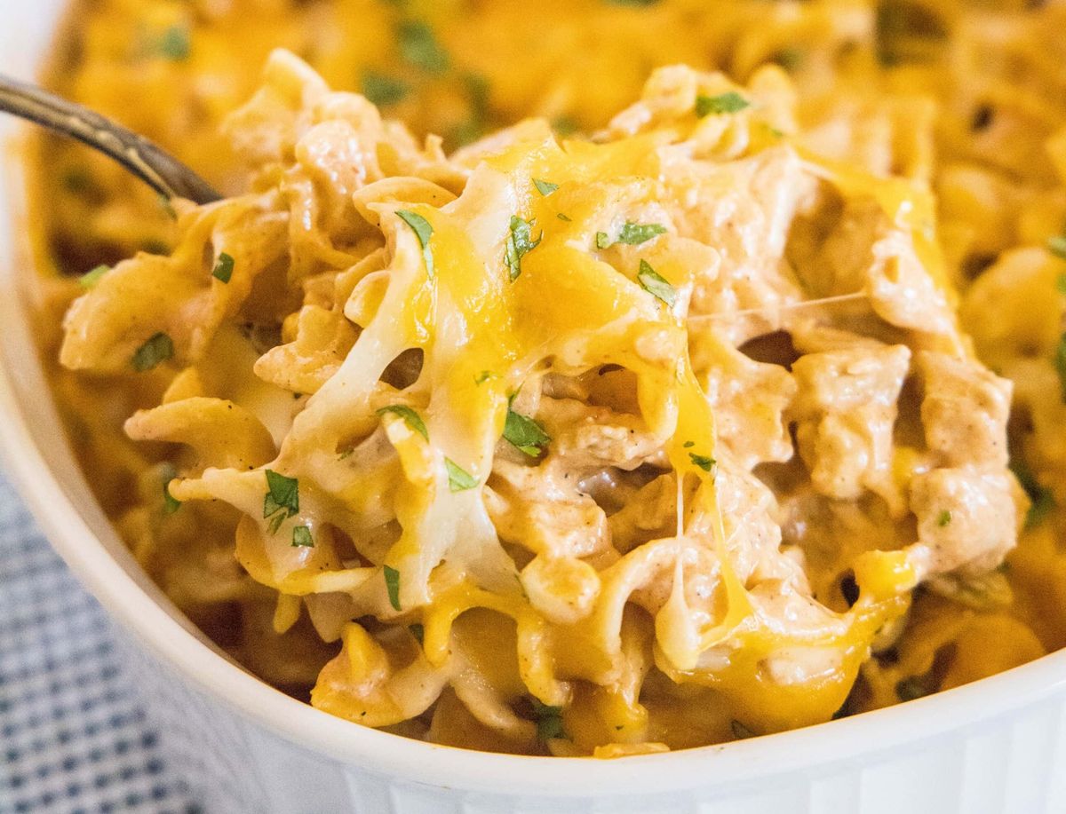 Enchilada Pasta Casserole Recipe