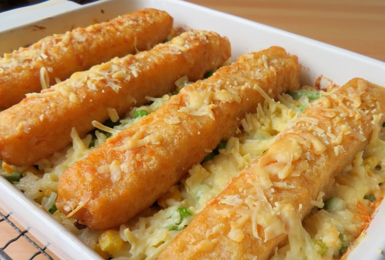 Fish Stick Casserole Recipe