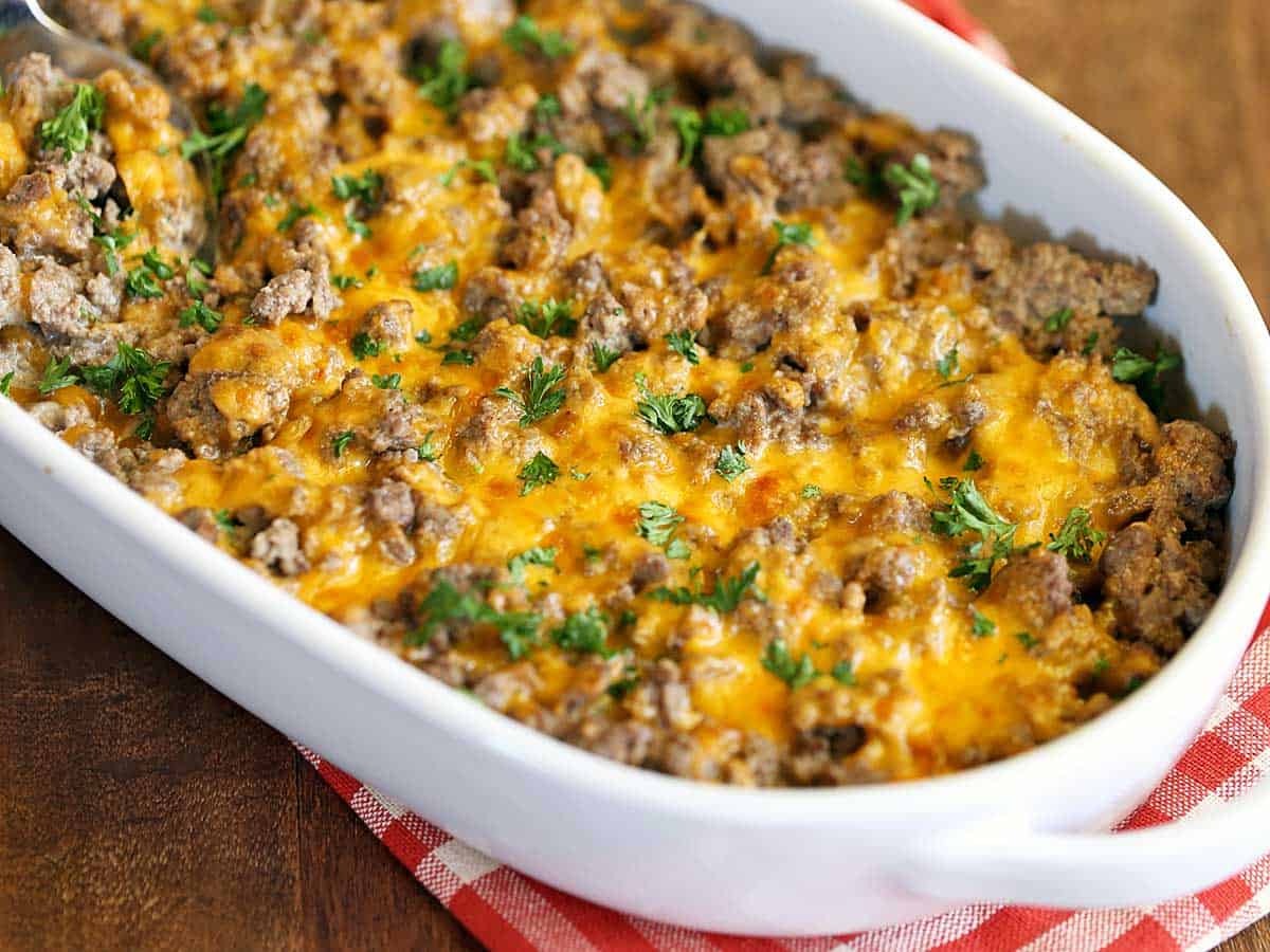 Gluten Free Ground Beef Casserole Recipe