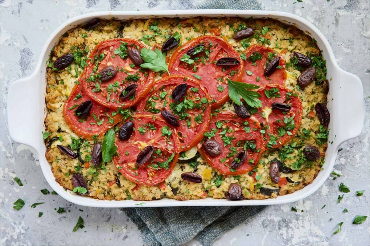 Greek Vegetable Casserole Recipe