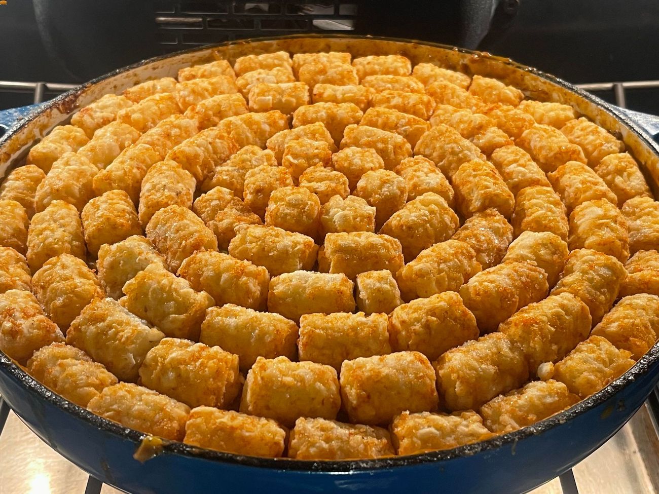 Green Chili Tater Tot Casserole Recipe