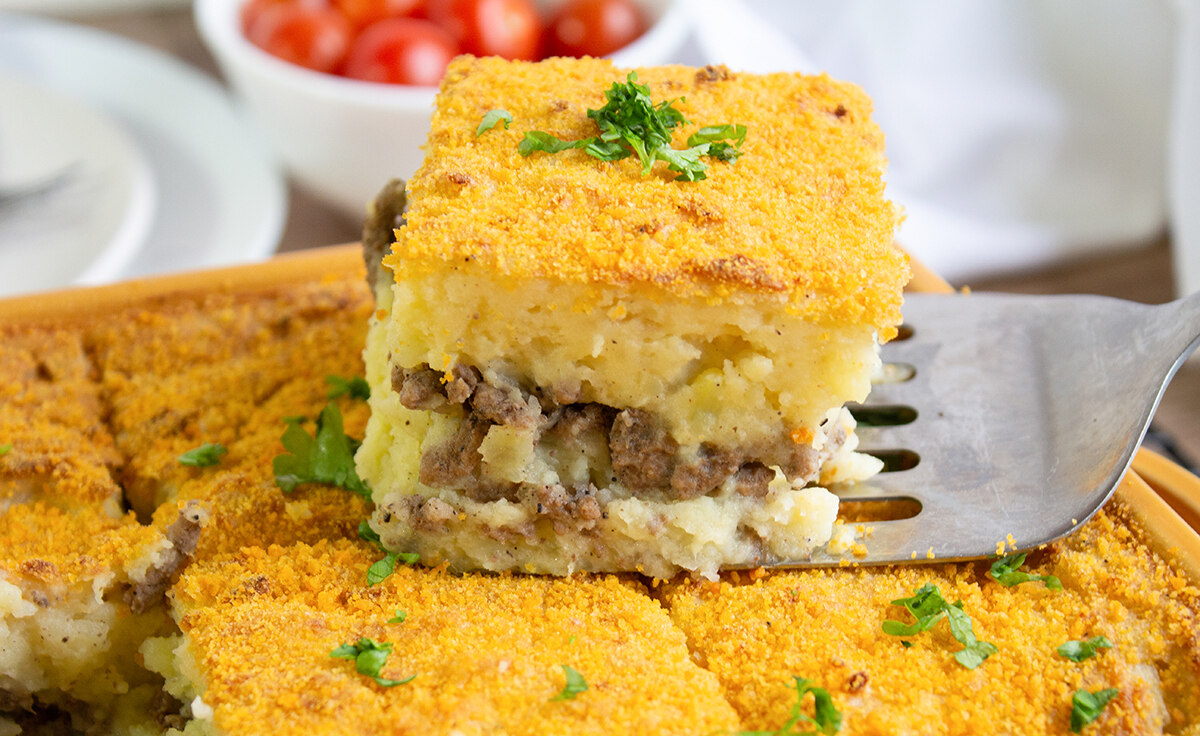 Ground Beef and Mashed Potatoes Casserole Recipe