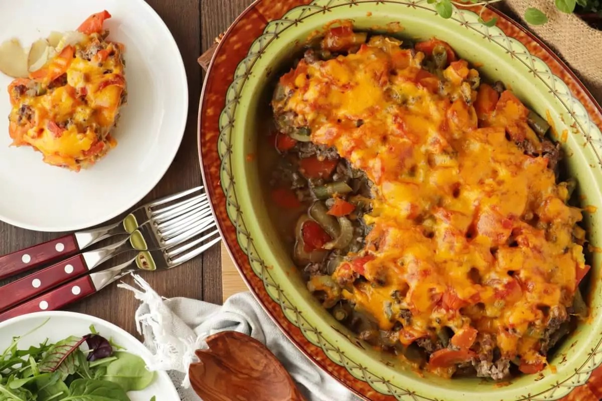 Ground Beef and Vegetable Casserole Recipe