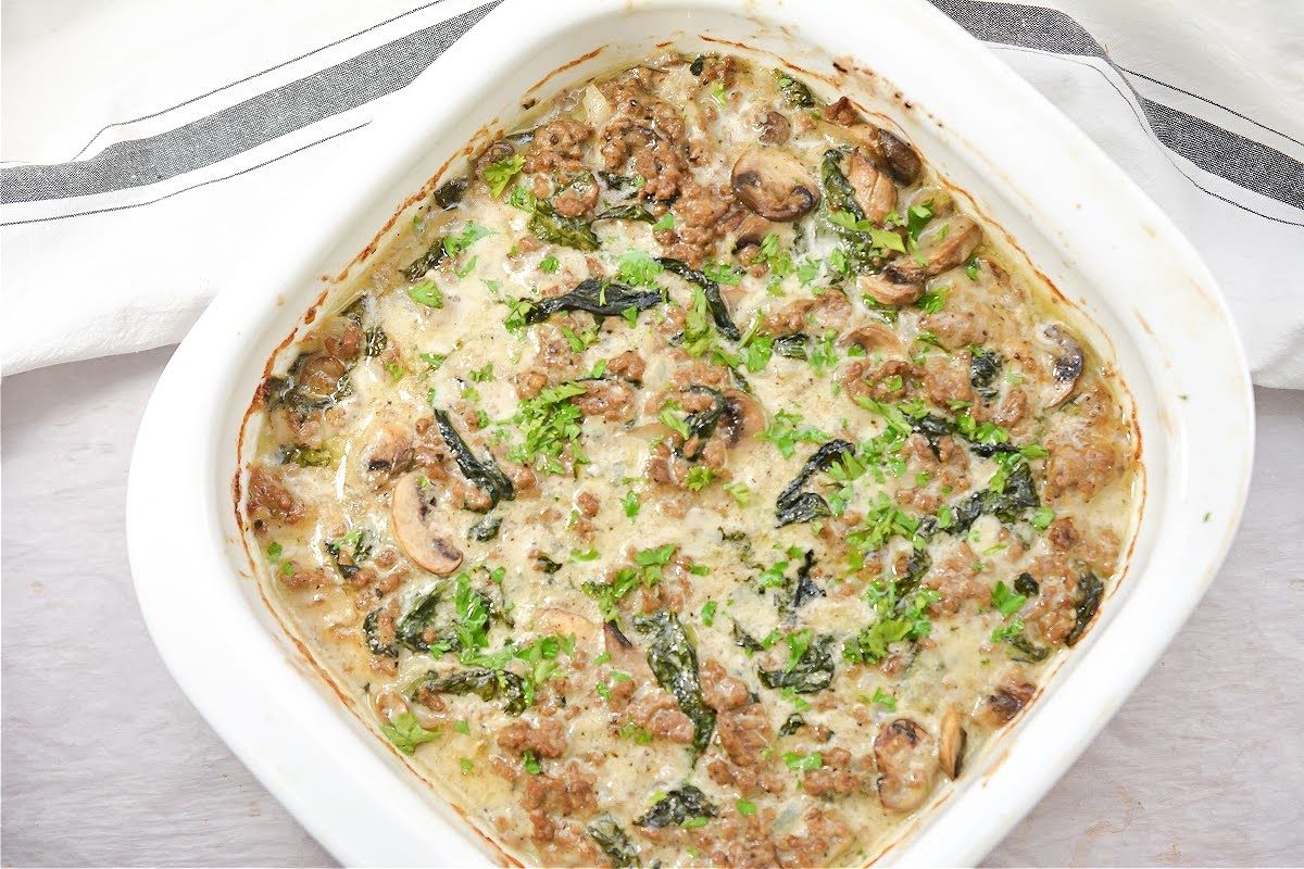 Ground Beef Low Carb Casserole Recipe