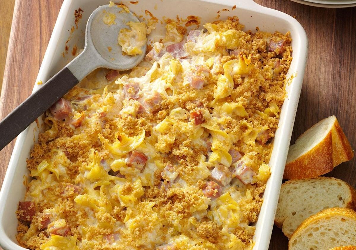 Ham and Pineapple Casserole Recipe