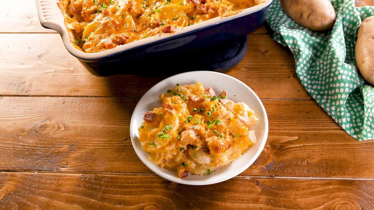 Ham and Potato Casserole Recipe