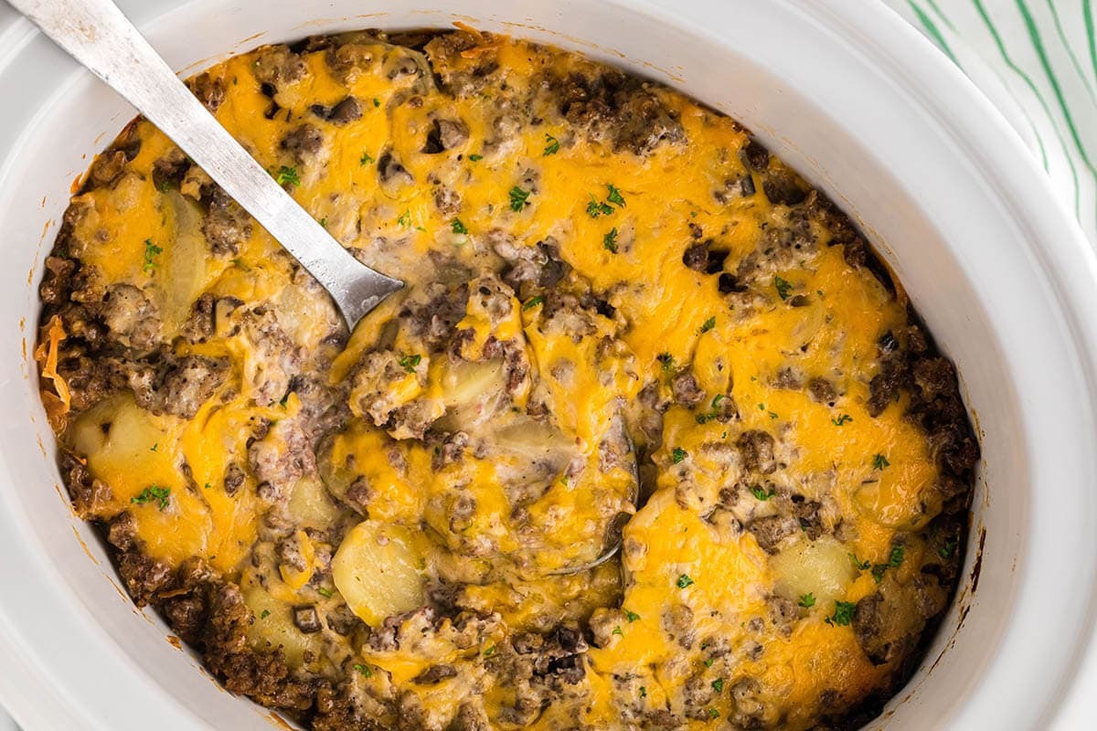 Hamburger Potato Carrot Casserole Recipe