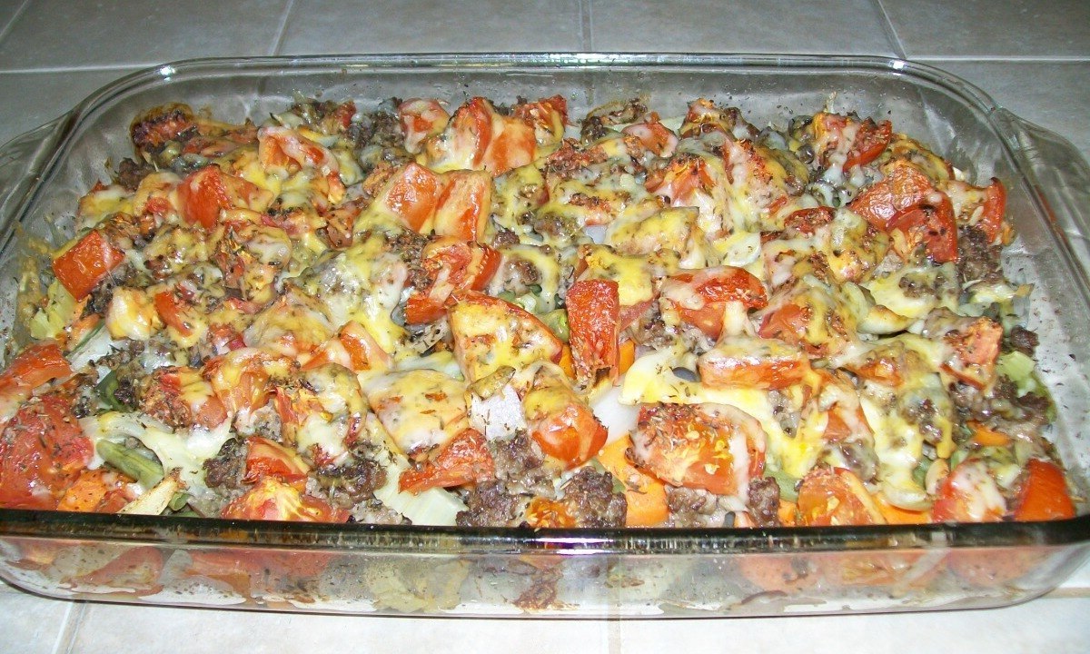 Hamburger Vegetable Casserole Recipe