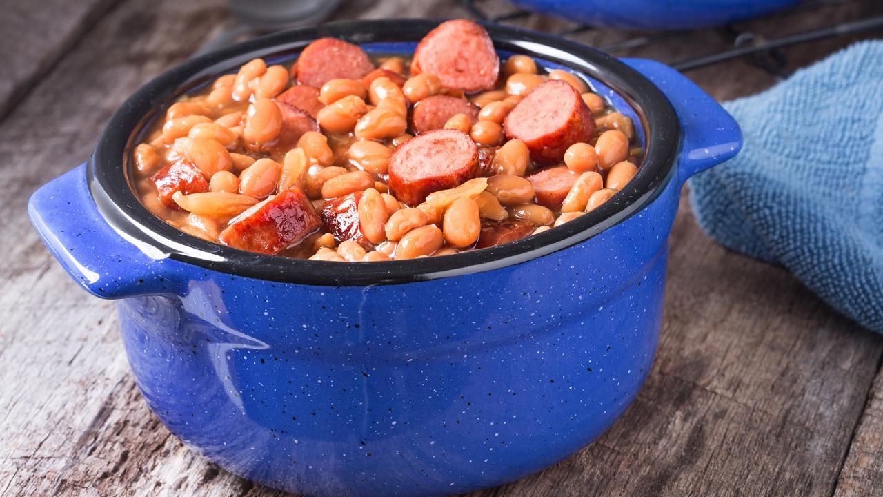 Hot Dog and Bean Casserole Recipe