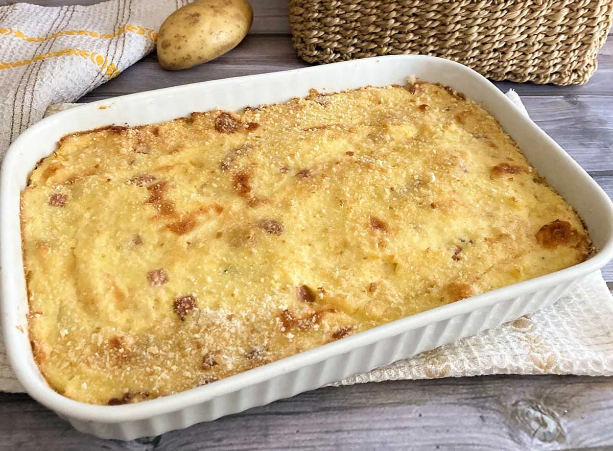 Italian Mashed Potatoes Casserole Recipe