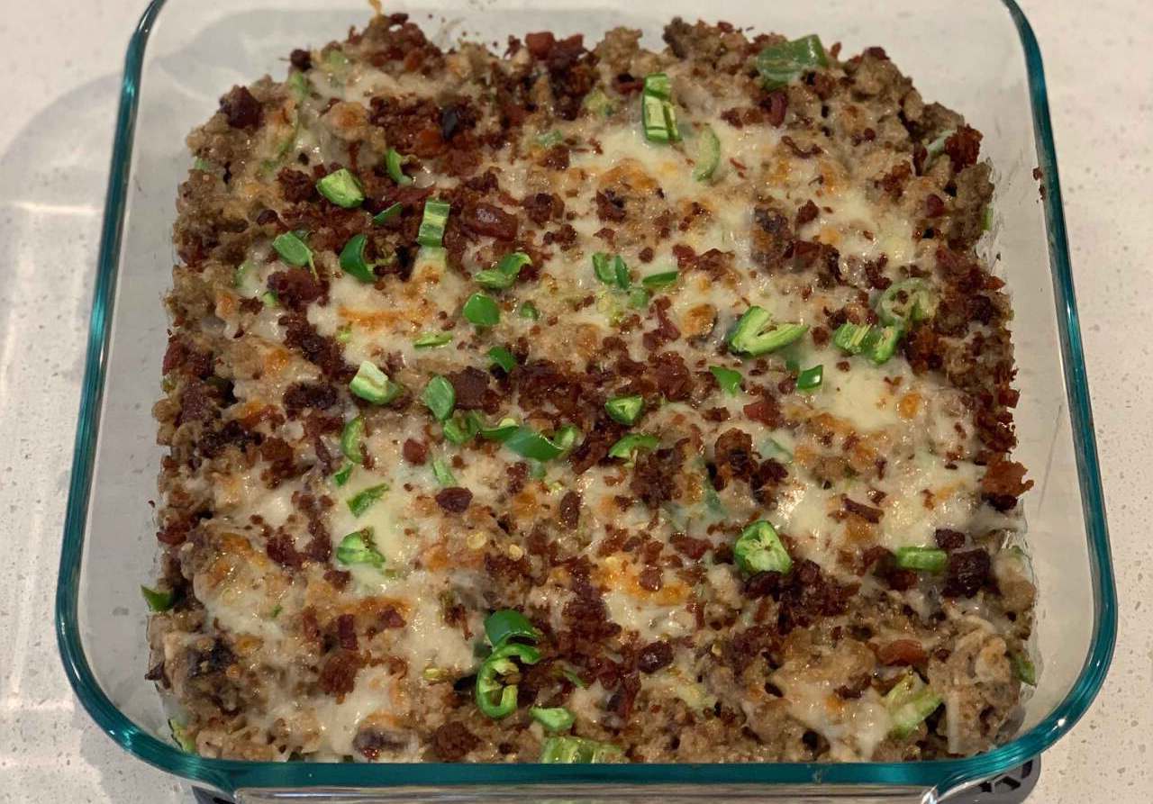 Jalapeno Popper Ground Beef Casserole Recipe