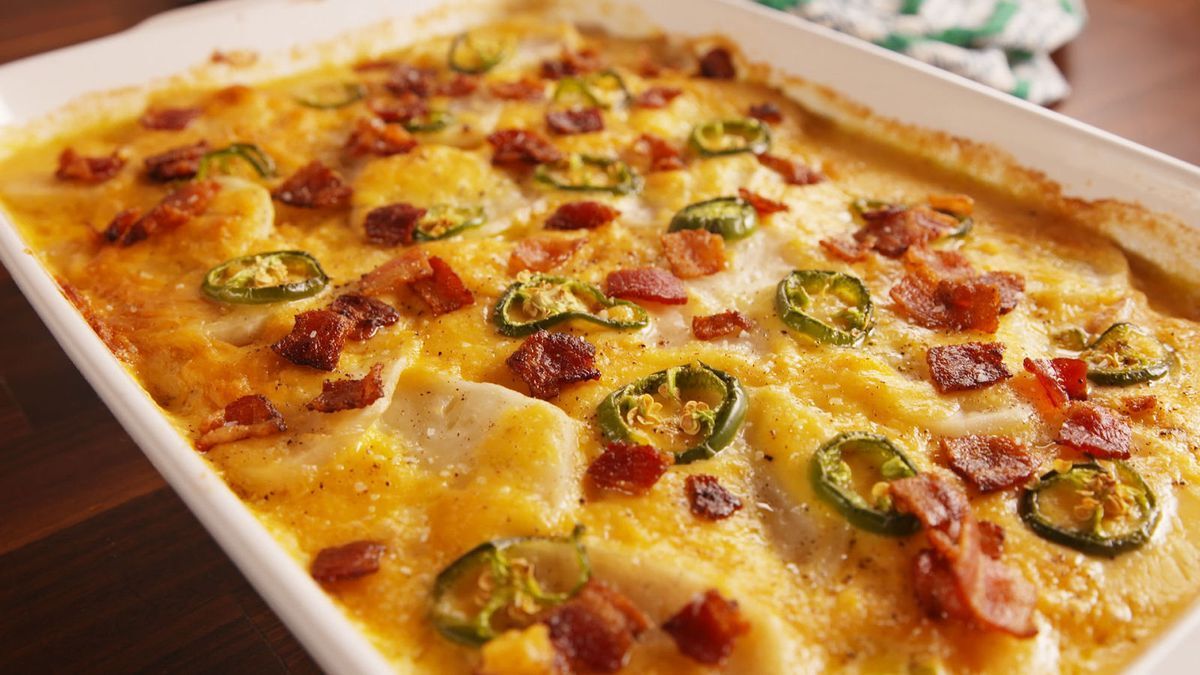 Jalapeno Popper Potato Casserole Recipe