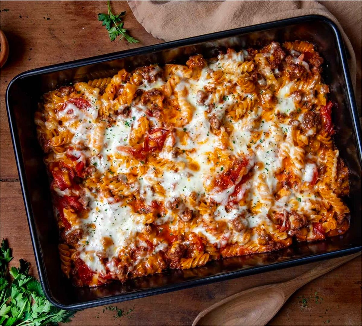 Meat Lovers Pizza Casserole Recipe