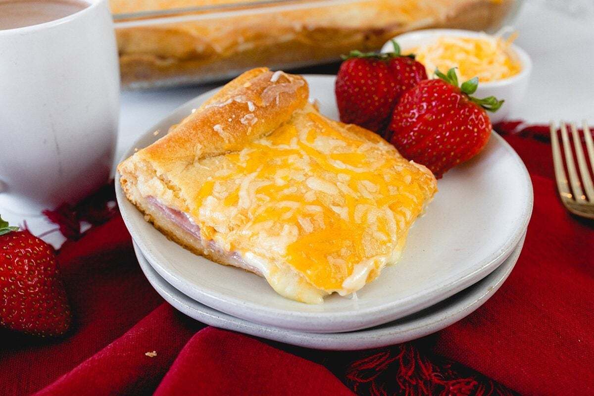 Mediterranean Ham and Cheese Casserole Recipe