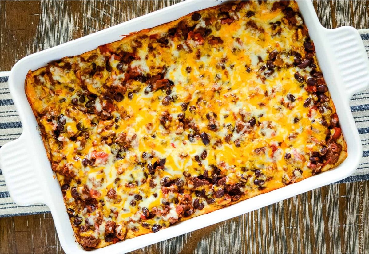 Mexican Crescent Roll Casserole Recipe