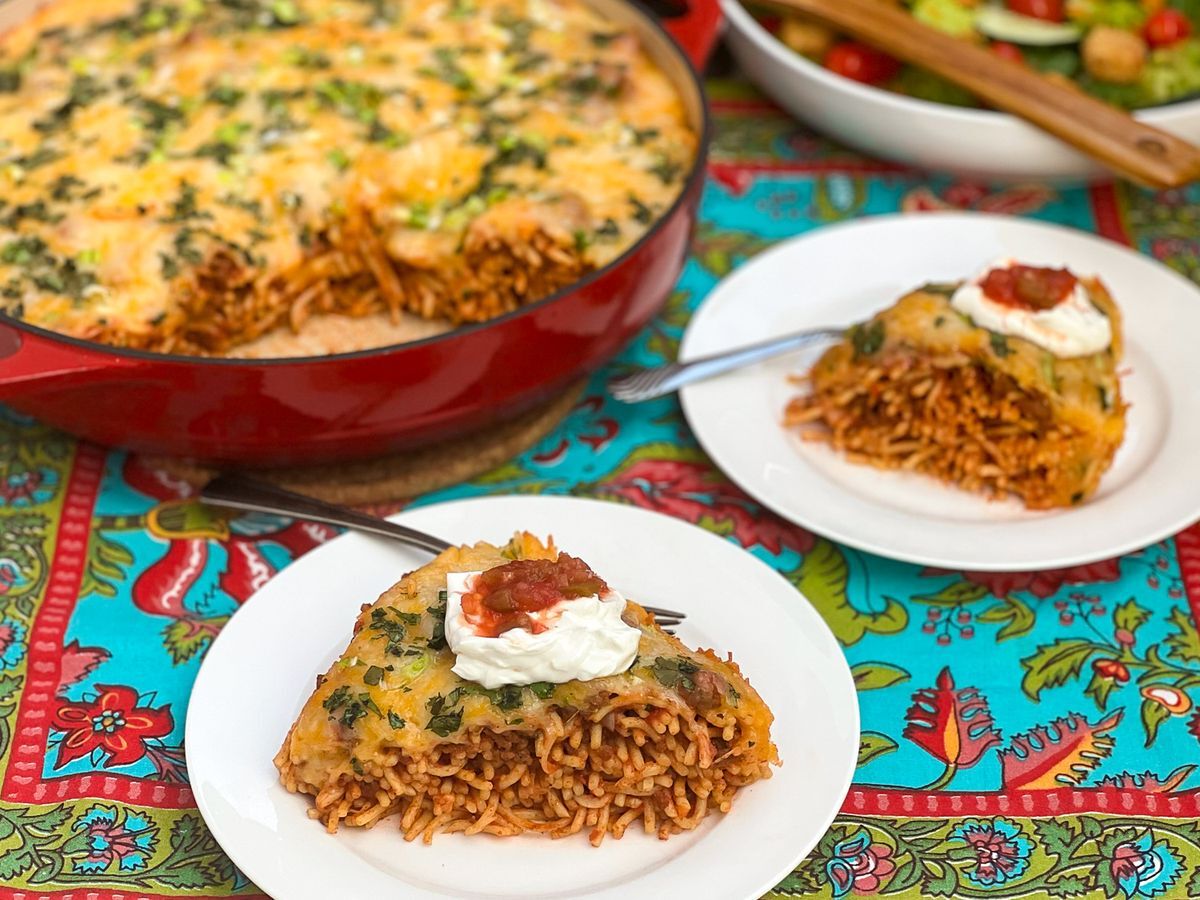 Mexican Spaghetti Casserole Recipe