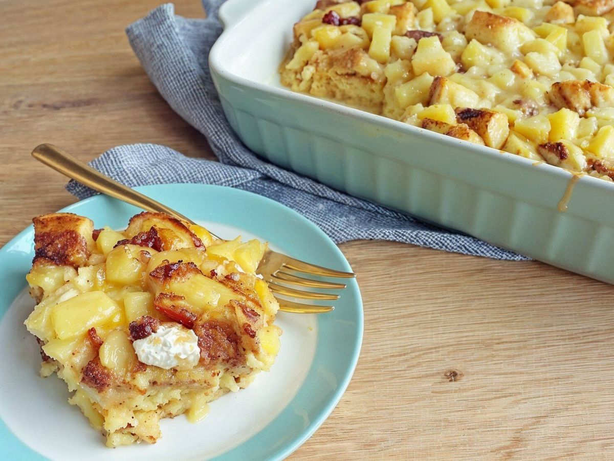 Pineapple French Toast Casserole Recipe