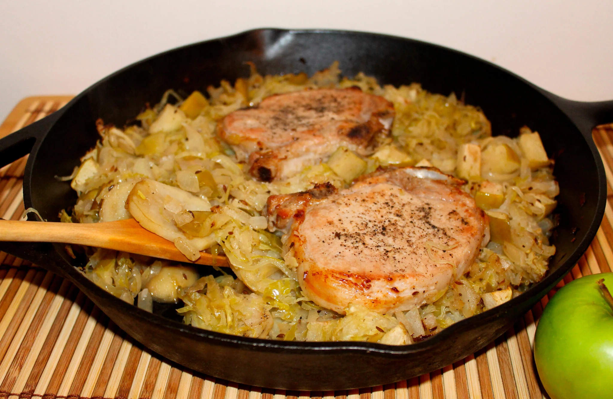 Pork Chops Sauerkraut Potato Casserole Recipe