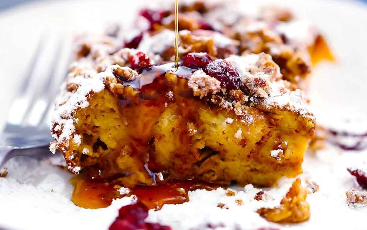 Pumpkin Brioche French Toast Casserole Recipe