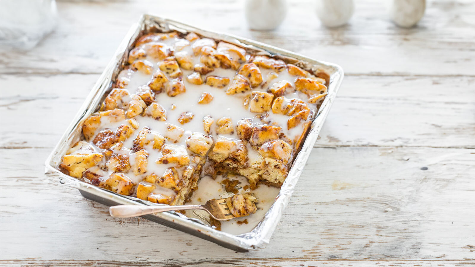 Pumpkin Cinnamon Roll Casserole Recipe