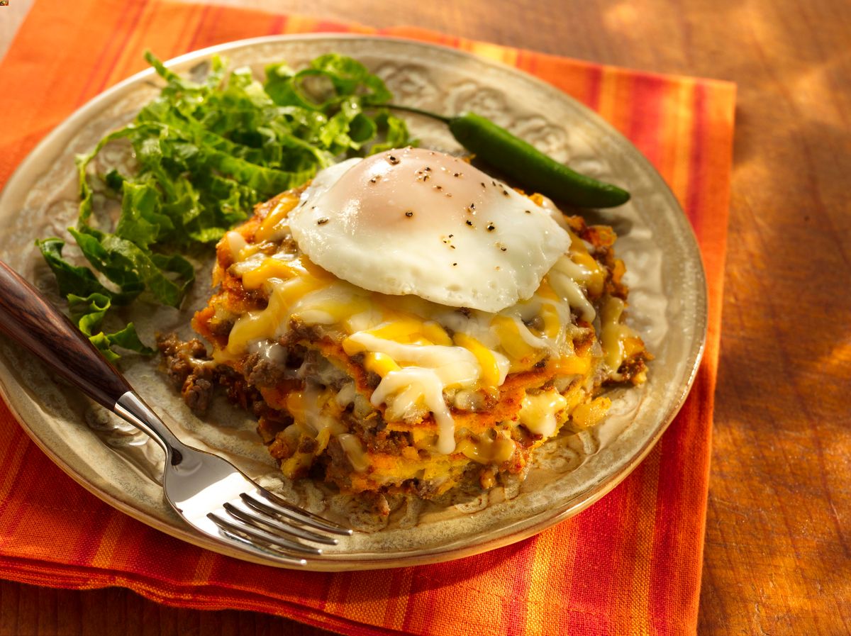 Red Chile Enchilada Casserole Recipe