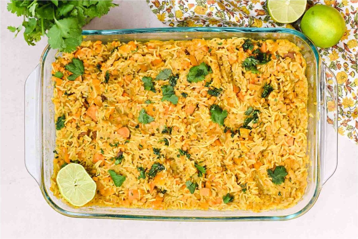 Red Lentil Casserole Recipe